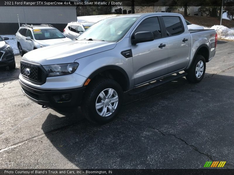 Iconic Silver Metallic / Ebony 2021 Ford Ranger STX SuperCrew 4x4
