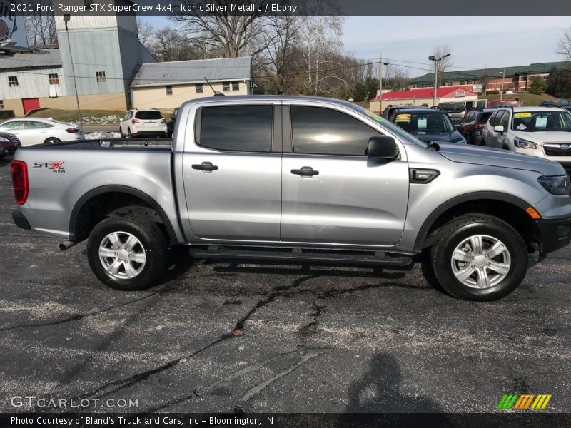 Iconic Silver Metallic / Ebony 2021 Ford Ranger STX SuperCrew 4x4