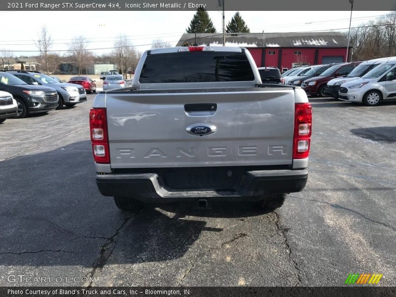 Iconic Silver Metallic / Ebony 2021 Ford Ranger STX SuperCrew 4x4