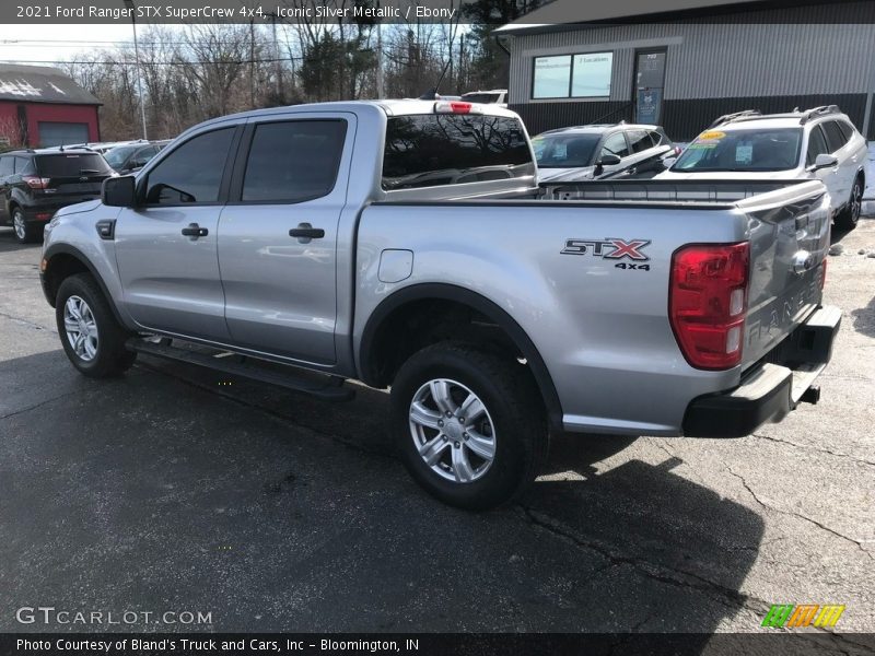 Iconic Silver Metallic / Ebony 2021 Ford Ranger STX SuperCrew 4x4