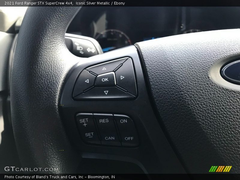 Iconic Silver Metallic / Ebony 2021 Ford Ranger STX SuperCrew 4x4
