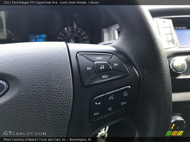 Iconic Silver Metallic / Ebony 2021 Ford Ranger STX SuperCrew 4x4