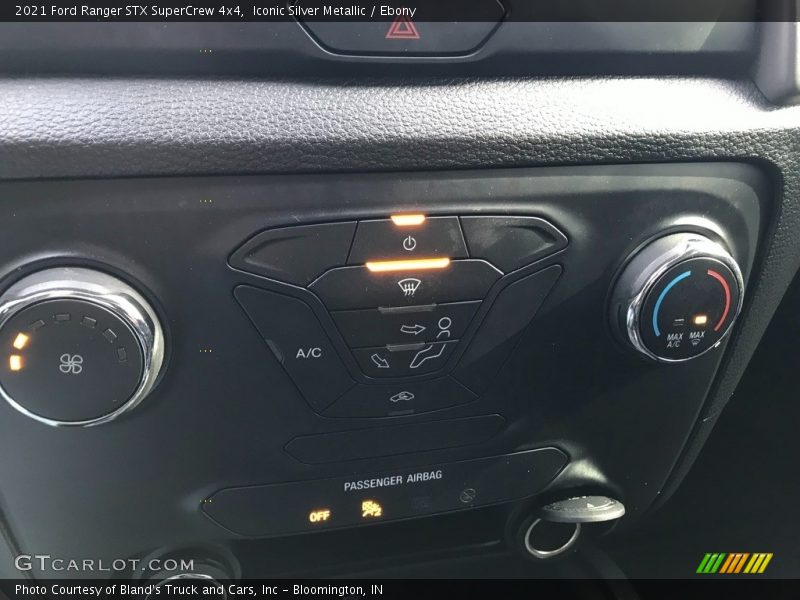 Iconic Silver Metallic / Ebony 2021 Ford Ranger STX SuperCrew 4x4