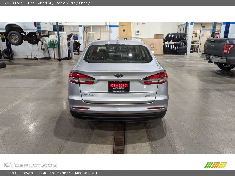 Iconic Silver / Ebony 2020 Ford Fusion Hybrid SE