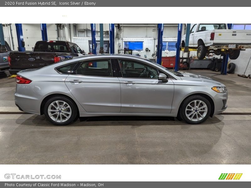 Iconic Silver / Ebony 2020 Ford Fusion Hybrid SE