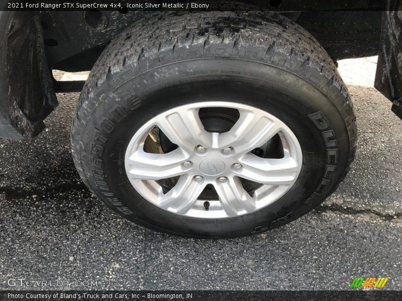 Iconic Silver Metallic / Ebony 2021 Ford Ranger STX SuperCrew 4x4
