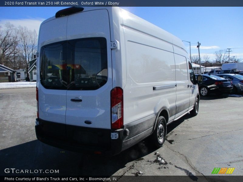Oxford White / Ebony 2020 Ford Transit Van 250 HR Extended