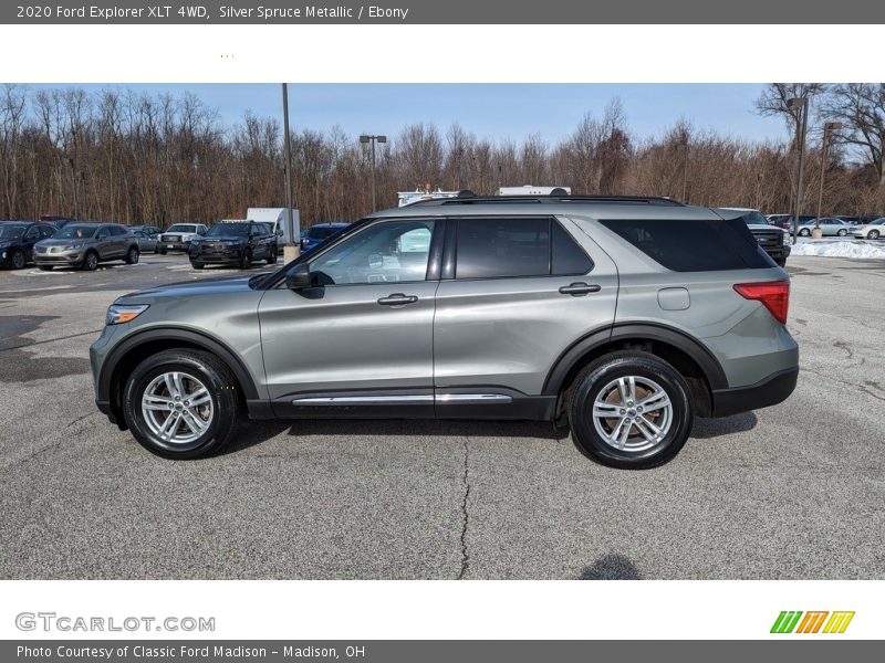  2020 Explorer XLT 4WD Silver Spruce Metallic