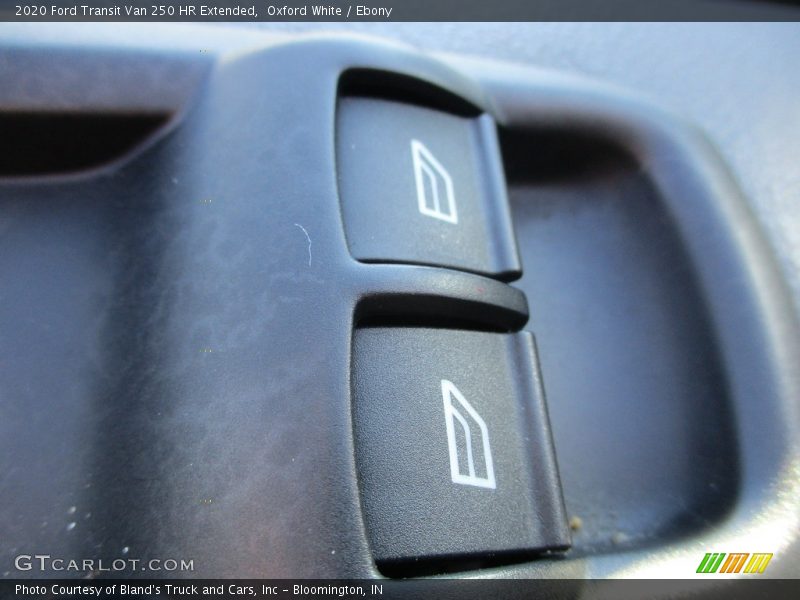 Oxford White / Ebony 2020 Ford Transit Van 250 HR Extended