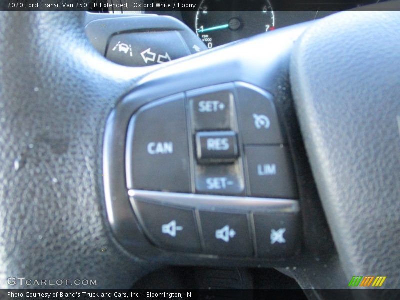 Oxford White / Ebony 2020 Ford Transit Van 250 HR Extended