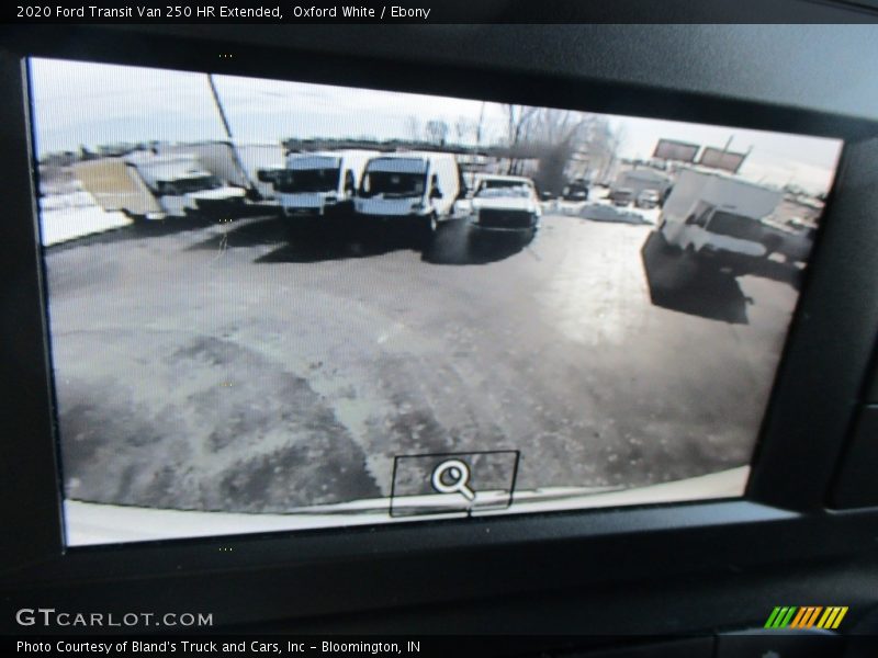 Oxford White / Ebony 2020 Ford Transit Van 250 HR Extended