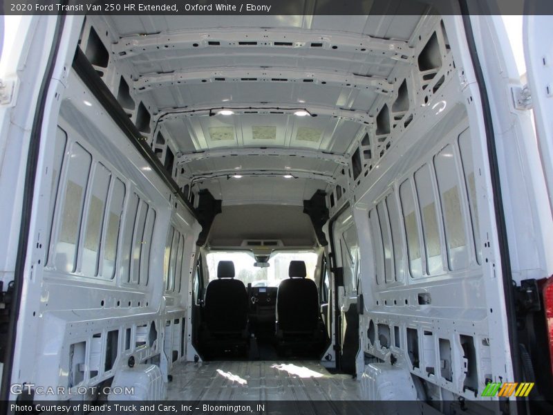 Oxford White / Ebony 2020 Ford Transit Van 250 HR Extended