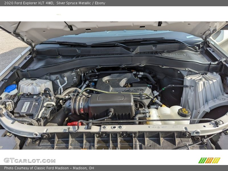 Silver Spruce Metallic / Ebony 2020 Ford Explorer XLT 4WD