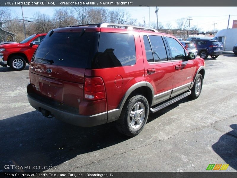 Toreador Red Metallic / Medium Parchment 2002 Ford Explorer XLT 4x4