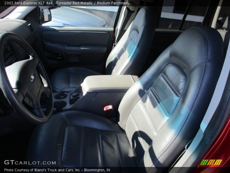 Toreador Red Metallic / Medium Parchment 2002 Ford Explorer XLT 4x4
