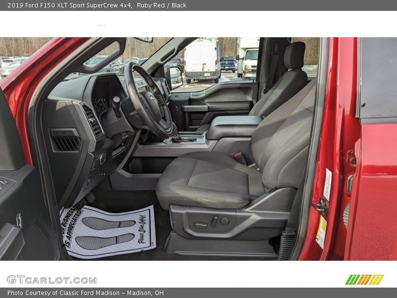 Ruby Red / Black 2019 Ford F150 XLT Sport SuperCrew 4x4