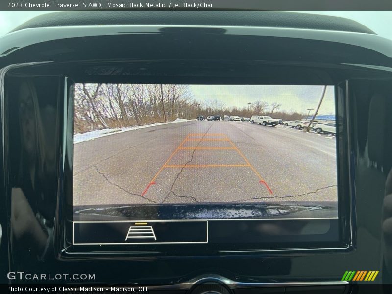 Mosaic Black Metallic / Jet Black/Chai 2023 Chevrolet Traverse LS AWD