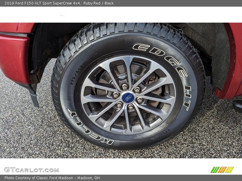 Ruby Red / Black 2019 Ford F150 XLT Sport SuperCrew 4x4