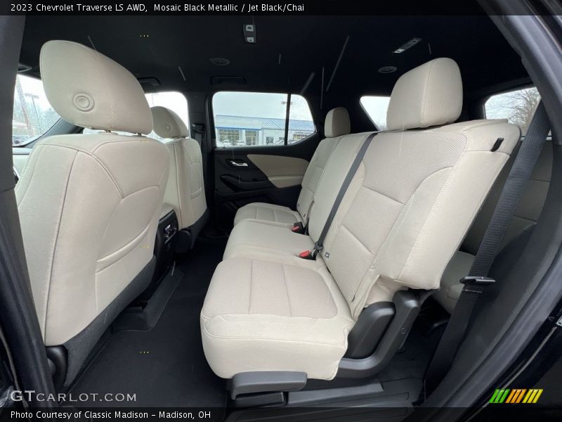 Mosaic Black Metallic / Jet Black/Chai 2023 Chevrolet Traverse LS AWD