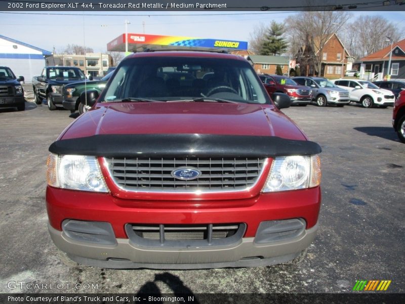 Toreador Red Metallic / Medium Parchment 2002 Ford Explorer XLT 4x4