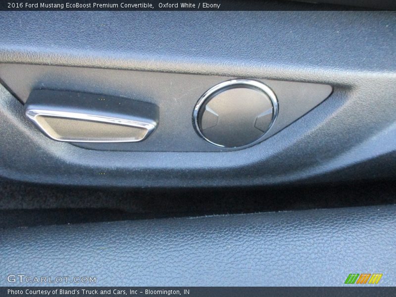 Oxford White / Ebony 2016 Ford Mustang EcoBoost Premium Convertible