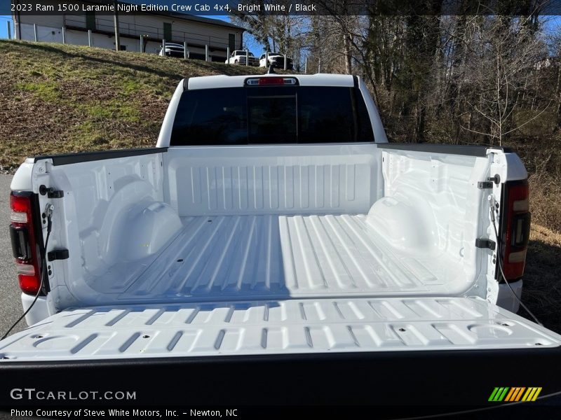 Bright White / Black 2023 Ram 1500 Laramie Night Edition Crew Cab 4x4