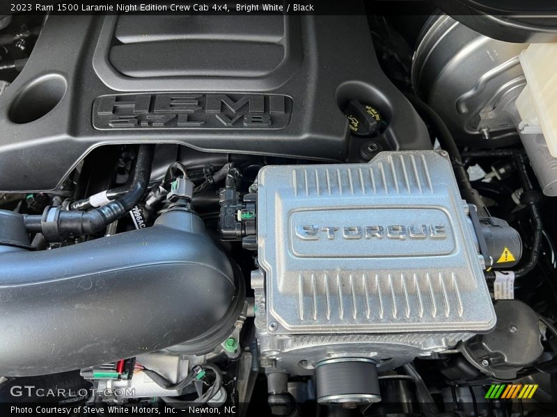  2023 1500 Laramie Night Edition Crew Cab 4x4 Engine - 5.7 Liter HEMI OHV 16-Valve VVT MDS V8