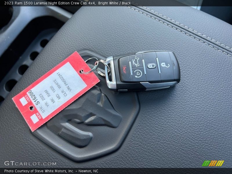 Keys of 2023 1500 Laramie Night Edition Crew Cab 4x4