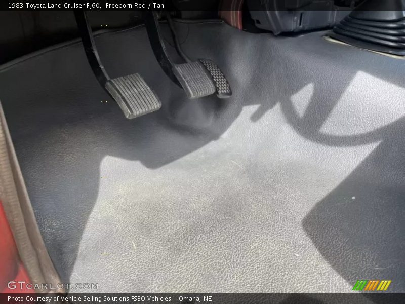 Controls of 1983 Land Cruiser FJ60