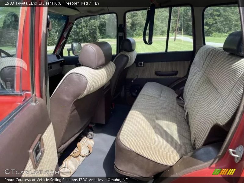 Rear Seat of 1983 Land Cruiser FJ60