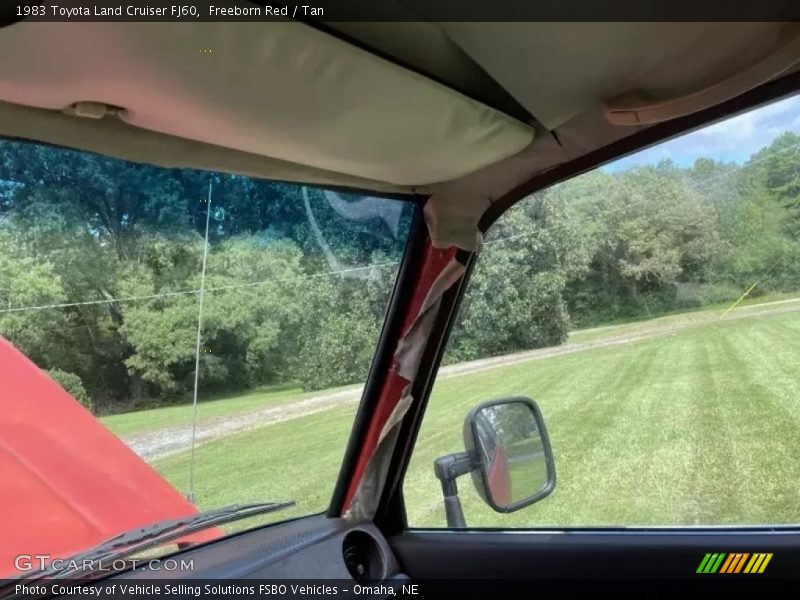 Freeborn Red / Tan 1983 Toyota Land Cruiser FJ60