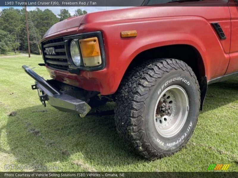  1983 Land Cruiser FJ60 Freeborn Red