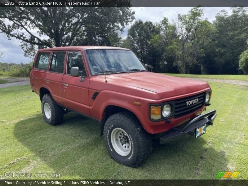  1983 Land Cruiser FJ60 Freeborn Red