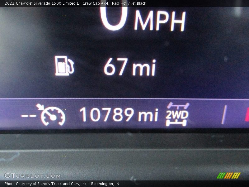 Red Hot / Jet Black 2022 Chevrolet Silverado 1500 Limited LT Crew Cab 4x4