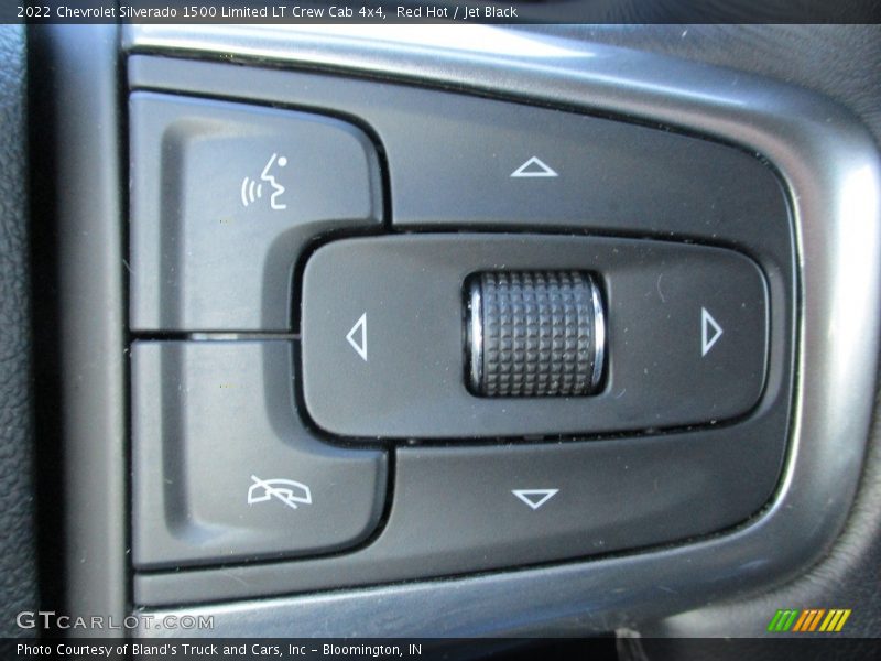 Red Hot / Jet Black 2022 Chevrolet Silverado 1500 Limited LT Crew Cab 4x4