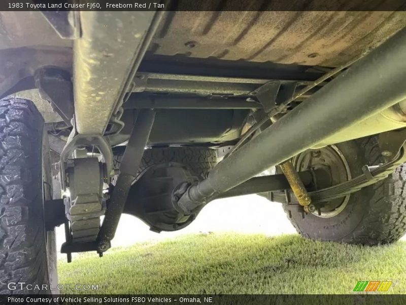 Undercarriage of 1983 Land Cruiser FJ60