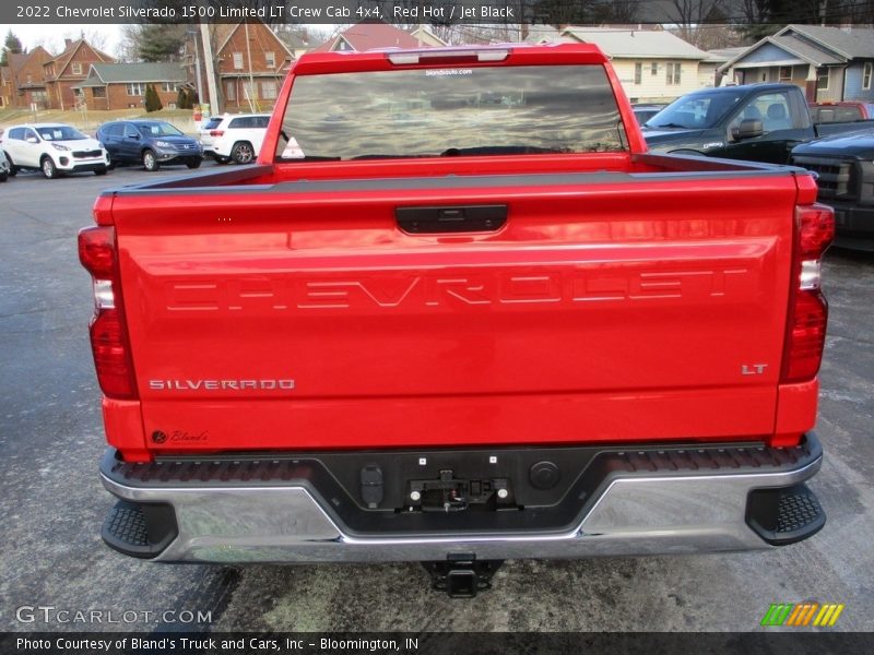 Red Hot / Jet Black 2022 Chevrolet Silverado 1500 Limited LT Crew Cab 4x4
