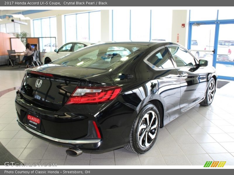 Crystal Black Pearl / Black 2017 Honda Accord LX-S Coupe