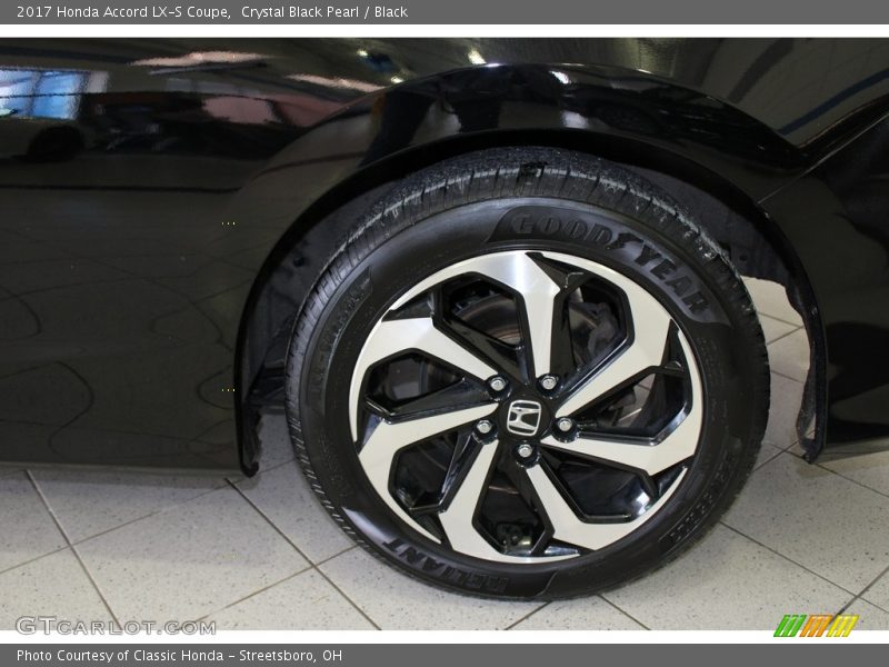 Crystal Black Pearl / Black 2017 Honda Accord LX-S Coupe
