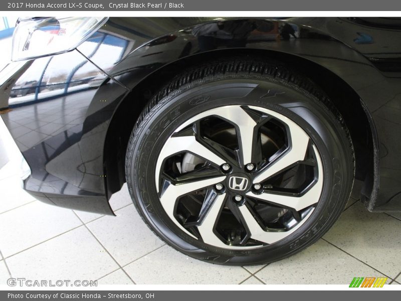 Crystal Black Pearl / Black 2017 Honda Accord LX-S Coupe