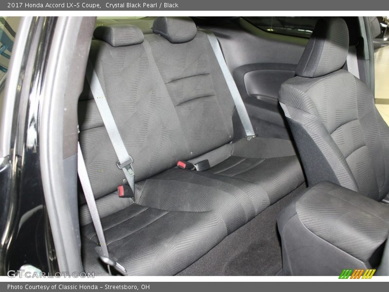 Crystal Black Pearl / Black 2017 Honda Accord LX-S Coupe