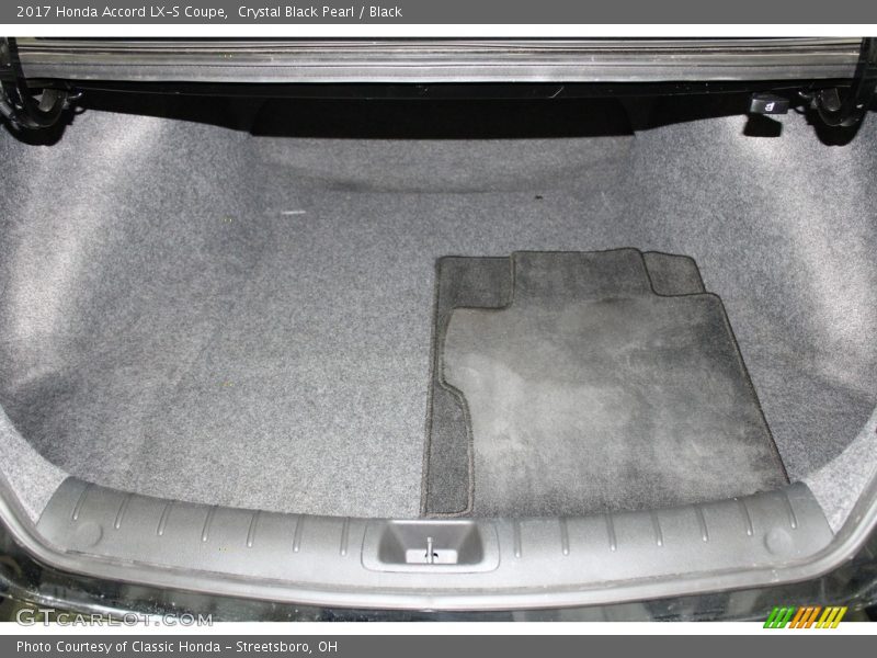 Crystal Black Pearl / Black 2017 Honda Accord LX-S Coupe