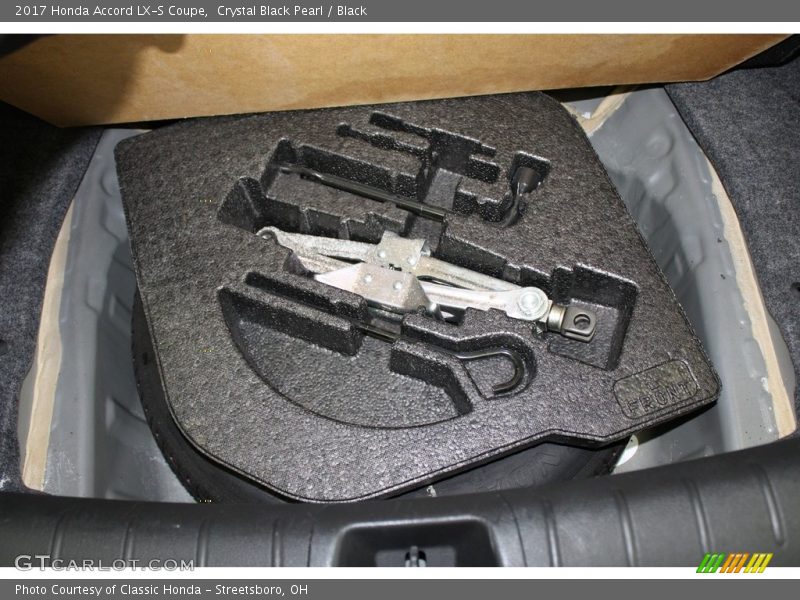 Crystal Black Pearl / Black 2017 Honda Accord LX-S Coupe