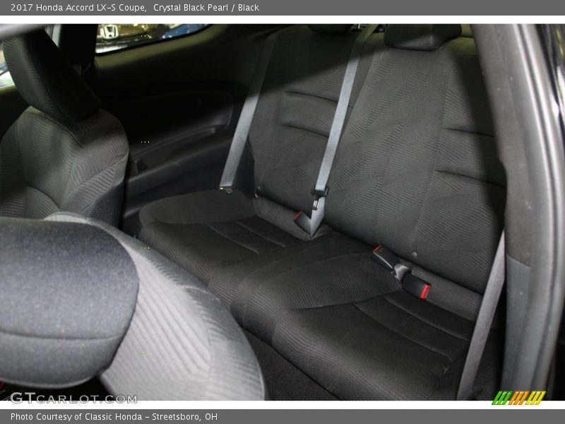 Crystal Black Pearl / Black 2017 Honda Accord LX-S Coupe