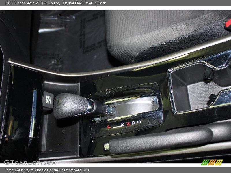 Crystal Black Pearl / Black 2017 Honda Accord LX-S Coupe