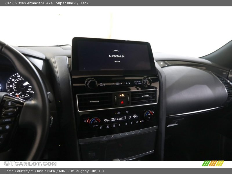 Controls of 2022 Armada SL 4x4