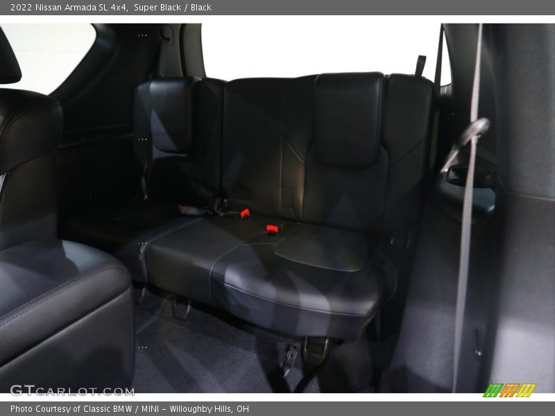 Rear Seat of 2022 Armada SL 4x4