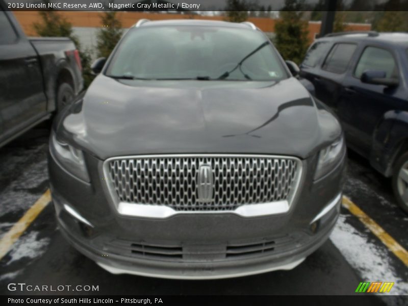 Magnetic Gray Metallic / Ebony 2019 Lincoln MKC Reserve AWD