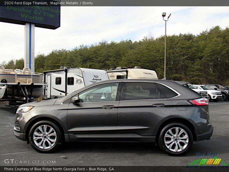 Magnetic Metallic / Ebony 2020 Ford Edge Titanium