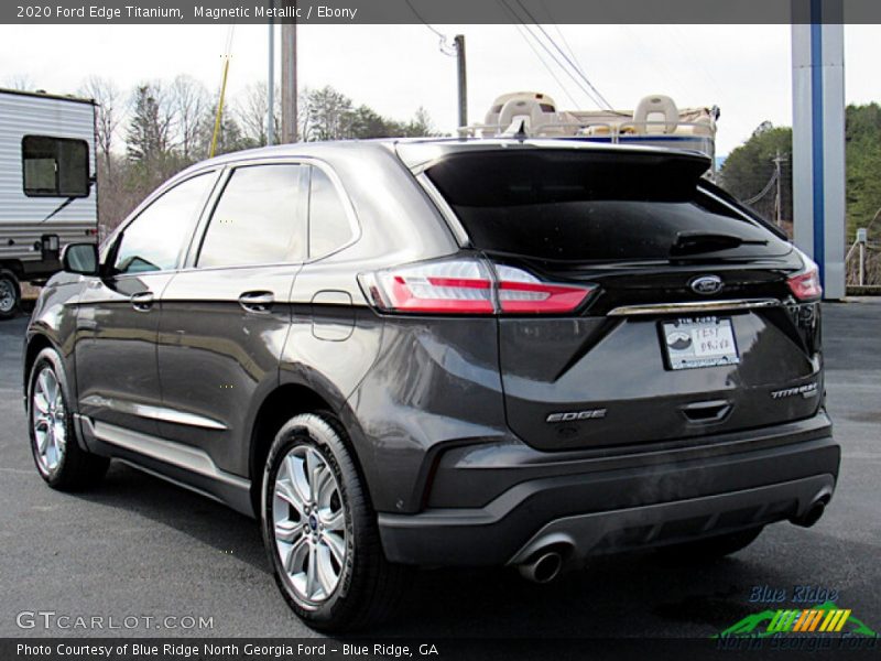 Magnetic Metallic / Ebony 2020 Ford Edge Titanium